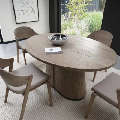 Grey Oiled Oak And Peppercorn 150cm Oval Dining Table