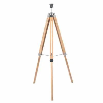 Bamboo Tripod Floor Lamp