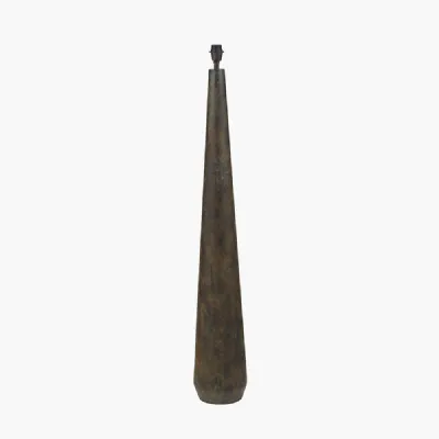 Arbor Verdi Gris Metal Conical Floor Lamp Base