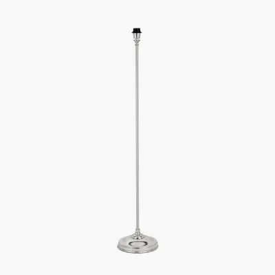 Auden Silver Metal Stick Floor Lamp Base