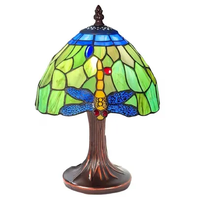 Dragonfly Tiffany Table Lamp (Small) 30cm