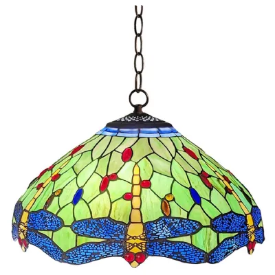 Hanging Dragonfly Pendant Lamp Shade Dia 40cm