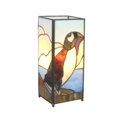 Puffin Square Lamp 27cm