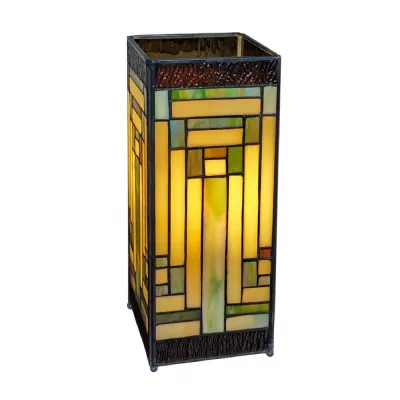 Art Deco Square Lamp 27.5cm