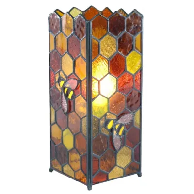 Bumble Bee Square Lamp 27cm