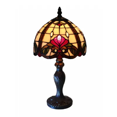 Fleur De Lys Tiffany Lamp 32cm (Small)