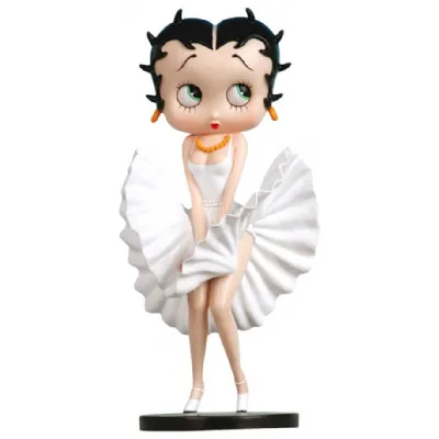 Betty Boop Cool Breeze White Dress