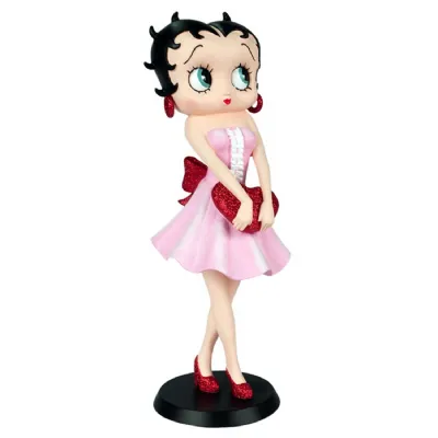 Betty Boop Holding Red Heart 32cm