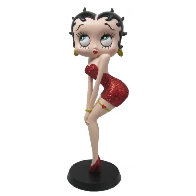 Betty Boop Classic Pose (Red Glitter) 29cm