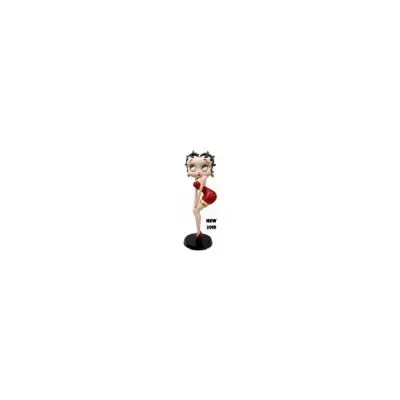 Betty Boop Classic Pose Red Glitter