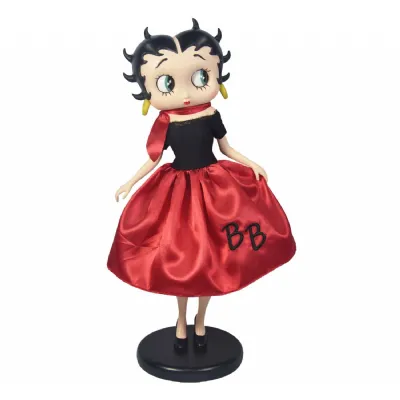 Red and Black Dress Betty Boop Figurine 30.5cm