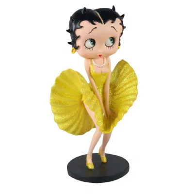 Betty Boop Cool Breeze (Yellow Glitter) 32cm