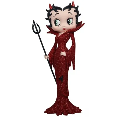 Betty Boop Devil Red Glitter Dress 30.5cm