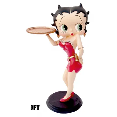 Betty Boop Waitress 3ft