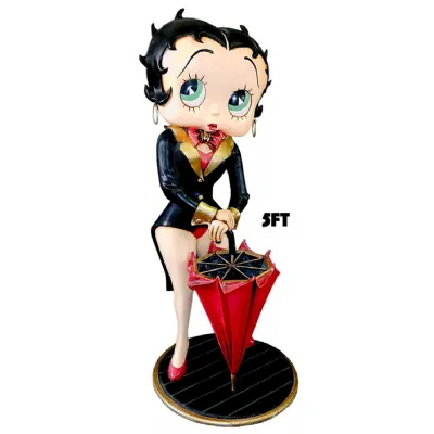 Betty Boop Umbrella Stand 152cm