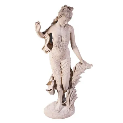 Roman Stone Finish Polystone Susanna 163cm Statue
