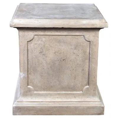 Roman Stone Finish 57cm Square Classical Base