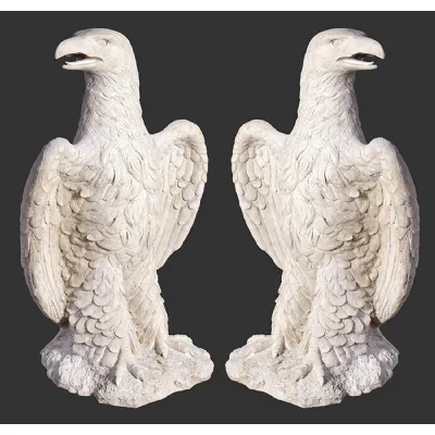 Guardian Eagle (Left Only) Roman Stone Finish 88cm