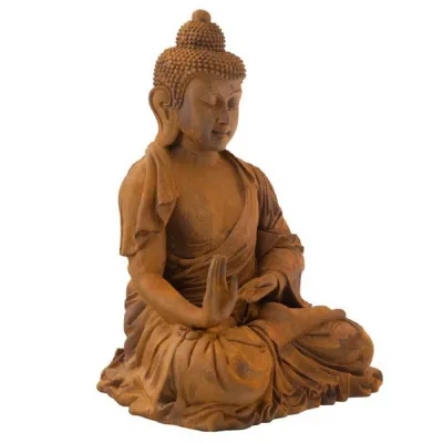 Enchanting Buddha 100cm Rust Finish