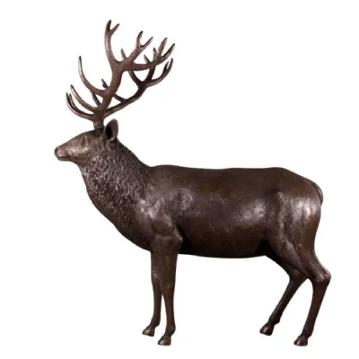 Majestic Stag Bronze Finish 220cm