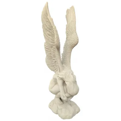 Roman Stone Life Size Remembrance and Redemption Angel 120cm