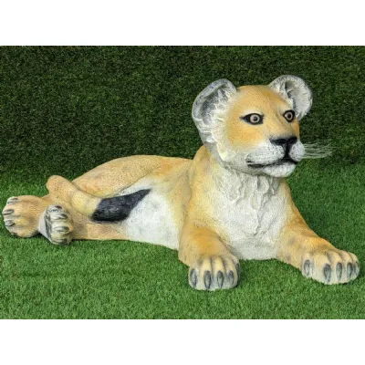 Lion Cub Lying Down 81cm