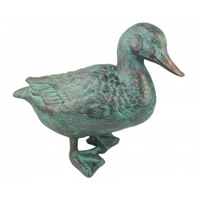 Male Mallard Duck 48cm Oxidised Bronze Finish