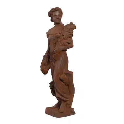 Goddess of Spring (Woodgrain) 112cm Rust Finish