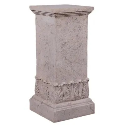 Constantine Pedestal 81cm Roman Stone Finish
