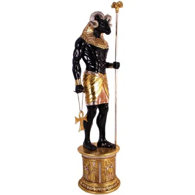 Khnum Egyptian God On Base 236cm