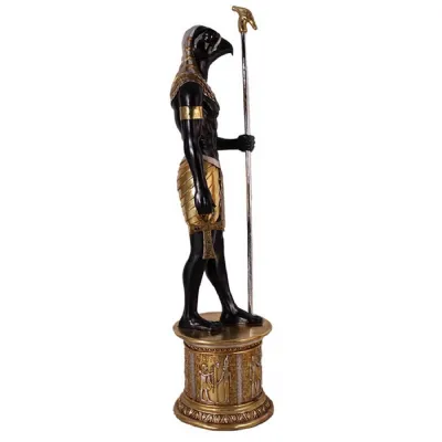 Horus Egyptian God On Base 231cm