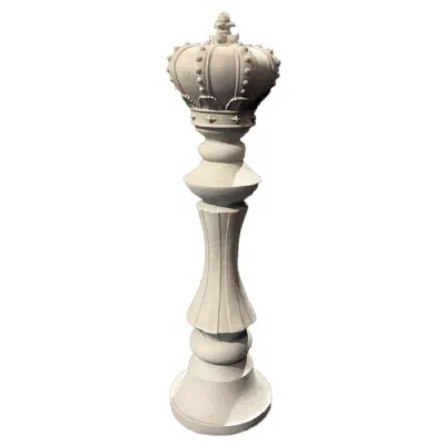 Chess Piece King Small 109cm Roman Stone Finish