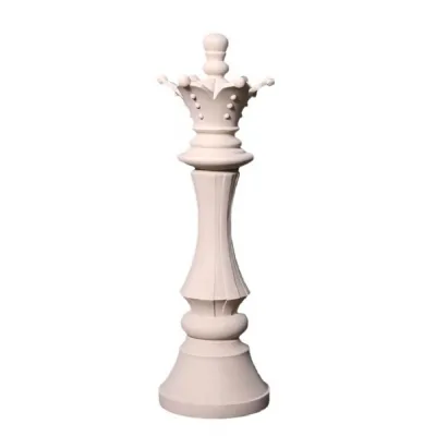 Chess Piece Queen Small 97cm Roman Stone Finish