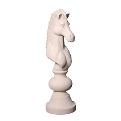 Chess Piece Knight Small 87cm Roman Stone Finish