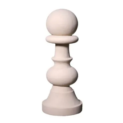 Chess Piece Pawn Small 66cm Roman Stone Finish