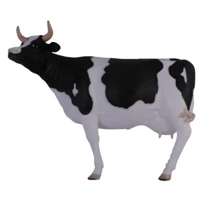 Cow Life Size Wall Art Faux Taxidermy 199cm