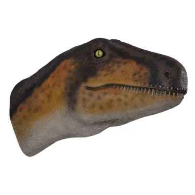 Theropod Head Wall Art Faux Taxidermy 97cm