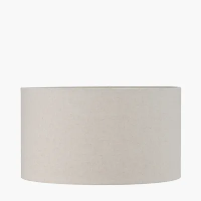 Quinn 50cm Slubby Hopsack Cylinder Shade