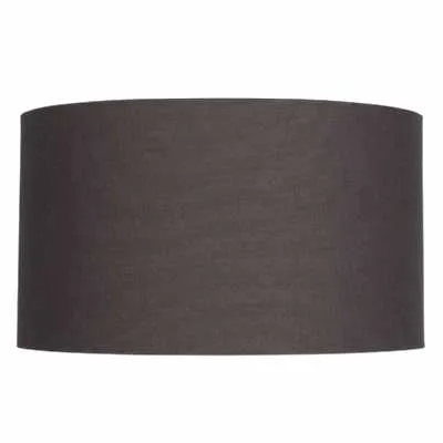 45cm Grey Handloom Cylinder Shade