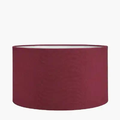 Henry 45cm Mulberry Handloom Cylinder Shade