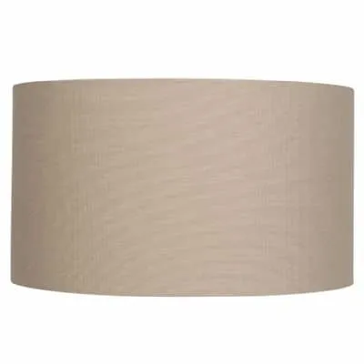 45cm Taupe Handloom Cylinder Shade
