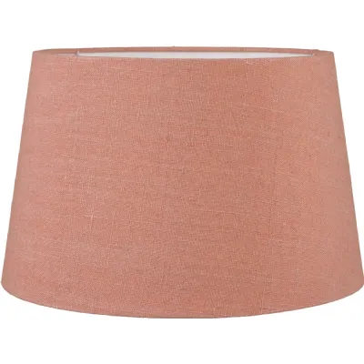 Milos 50cm Apricot Linen Tapered Shade