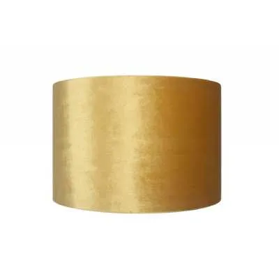 45cm Mustard Velvet Cylinder Shade