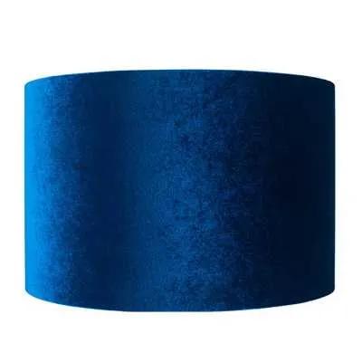45cm Sapphire Velvet Cylinder Shade