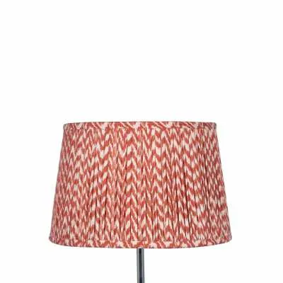 40cm Zig Zag Gathered Red Empire Shade