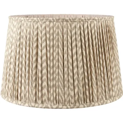 Vienna 50cm Taupe Chevron Mushroom Pleat Shade