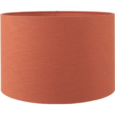 Lino 45cm Cinnamon Self Lined Linen Drum Shade