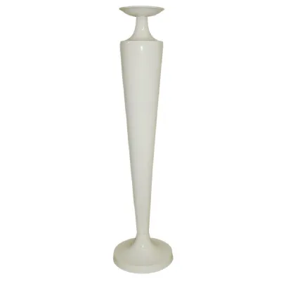 Aluminium Round Candle Stick Cream (85cm)