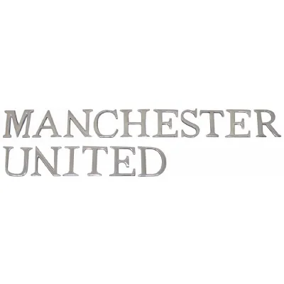 9cm Cast Aluminium Manchester United Letters