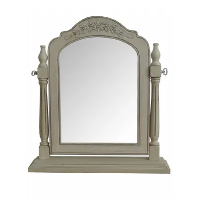 Antique French Table Mirror 60cm